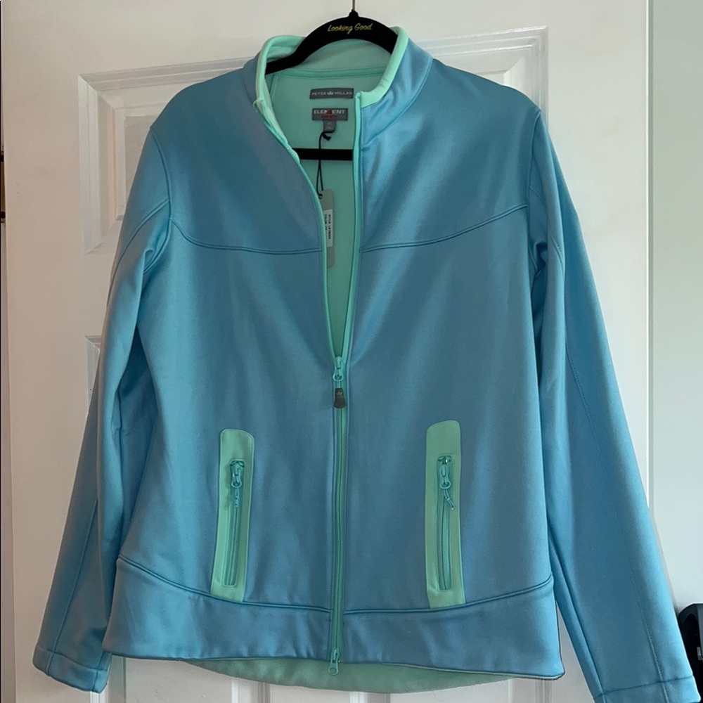 Peter Millar Summer Fleece Women’s Blue Jacket